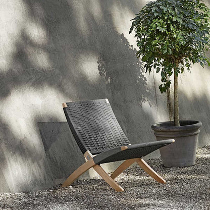MG501 Cuba Outdoor Chair | Charcoal Rope