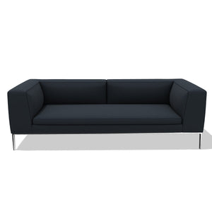 Michel Sofa 223cm | Black Green Bellano Fabric Upholstery