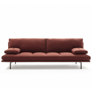 Milano + Sofa 270cm | Brown 27718 Vins Fabric