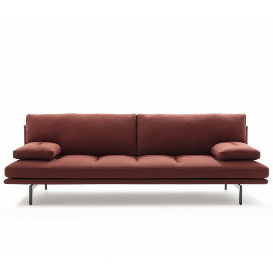Milano + Sofa 270cm | Brown 27718 Vins Fabric