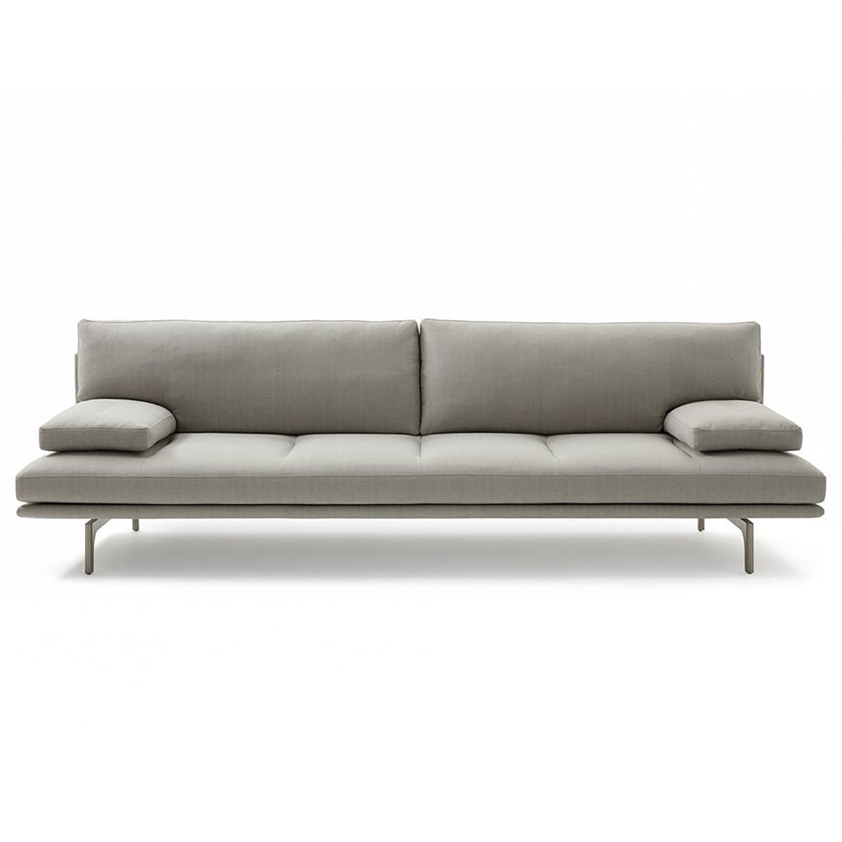 Milano + Sofa 270cm | Mid Grey 27705 Vins Fabric