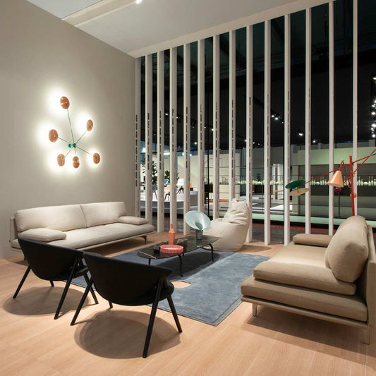 Milano + Sofa 270cm | Ecru 27702 Vins Fabric