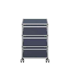 USM Mobile Pedestal | Anthracite Lacquer Panels
