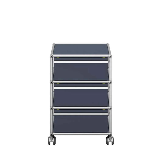 USM Mobile Pedestal | Anthracite Lacquer Panels