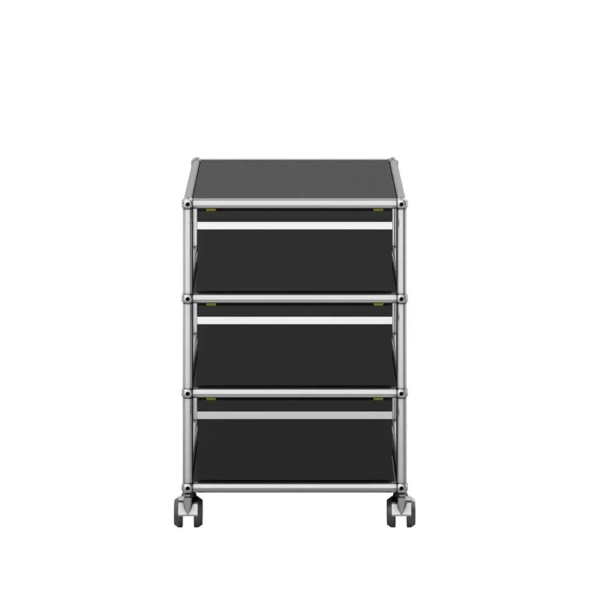 USM Mobile Pedestal | Graphite Black Lacquer Panels