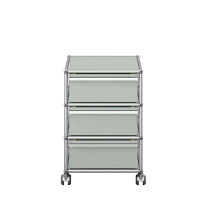 USM Mobile Pedestal | Light Grey Lacquer Panels