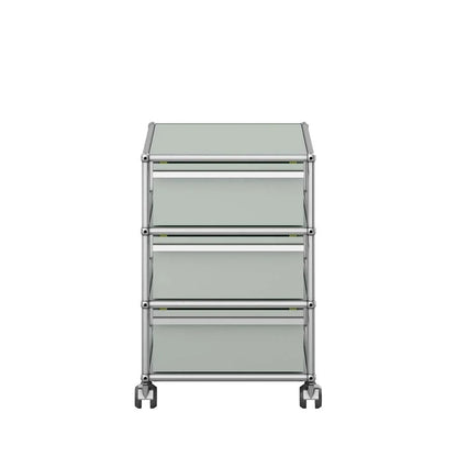 USM Mobile Pedestal | Light Grey Lacquer Panels