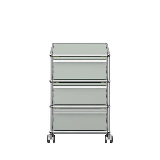 USM Mobile Pedestal | Light Grey Lacquer Panels