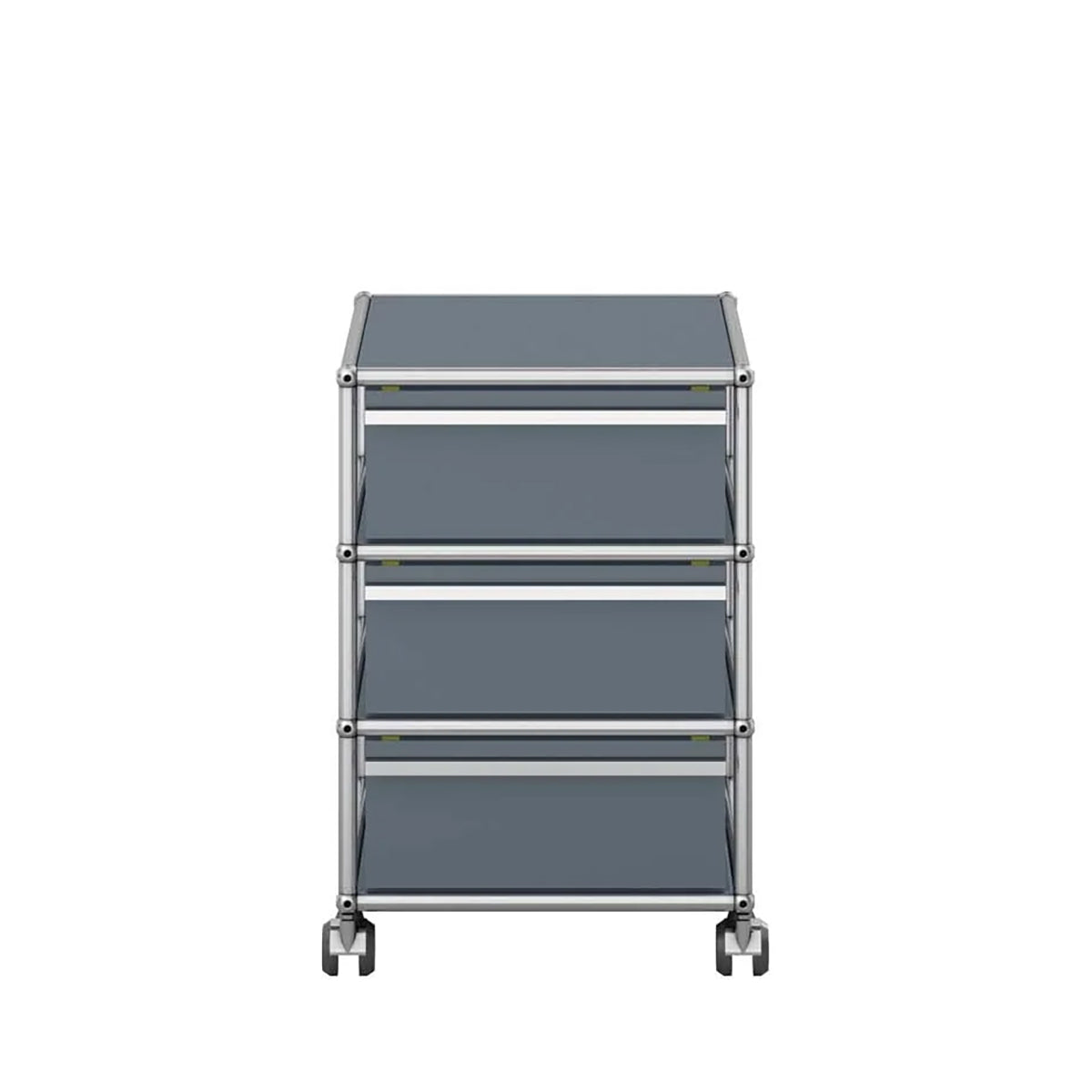 USM Mobile Pedestal | Medium Grey Lacquer Panels