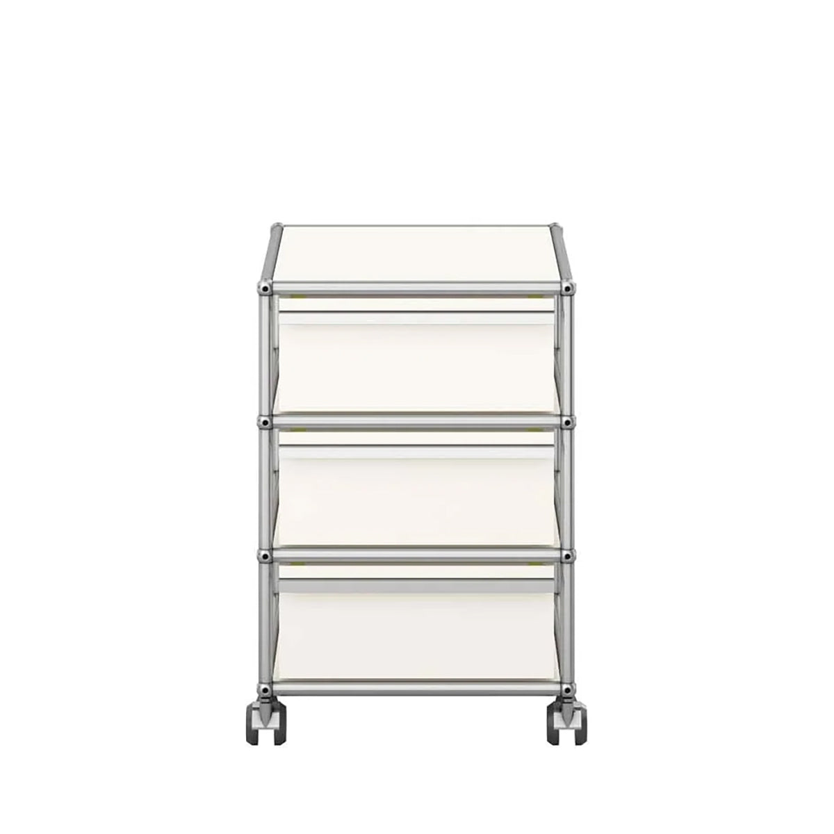 USM Mobile Pedestal | White Lacquer Panels