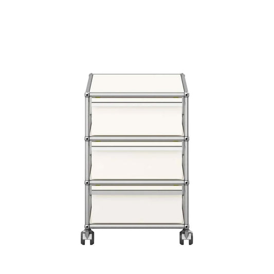 USM Mobile Pedestal | White Lacquer Panels