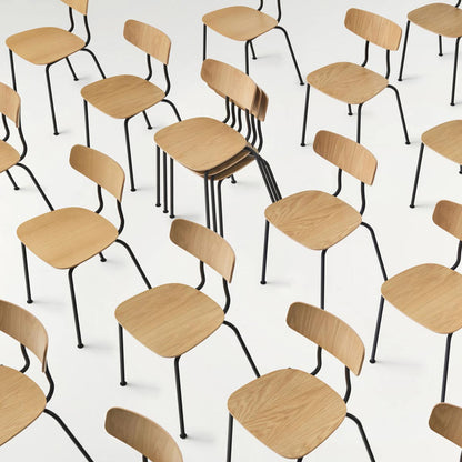 Moca Chair | Natural Oak Seat and Back