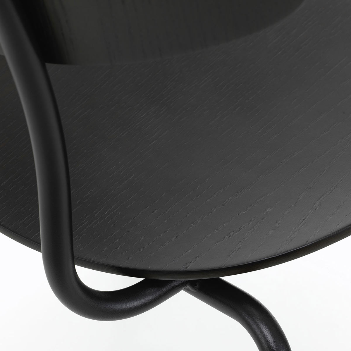 Moca Chair | Dark Stained Oak Seat and Back