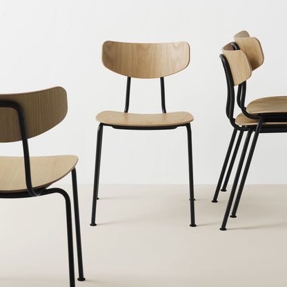 Moca Chair | Natural Oak Seat and Back