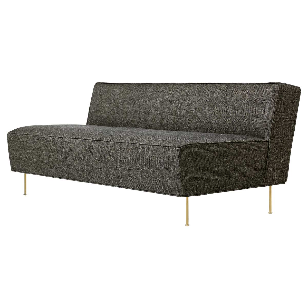 Modern Line Sofa 180cm | Saffron 454 Canvas Upholstery
