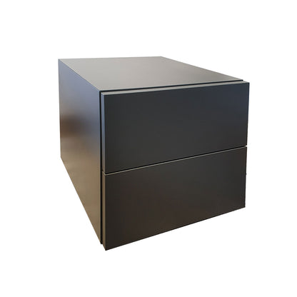 Modern Bedside Drawers | Matt Lacquer L06 London Grey