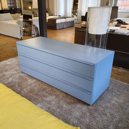 Modern 3 Drawers Wide | Matt Lacquer L15 Sugarpaper Blue