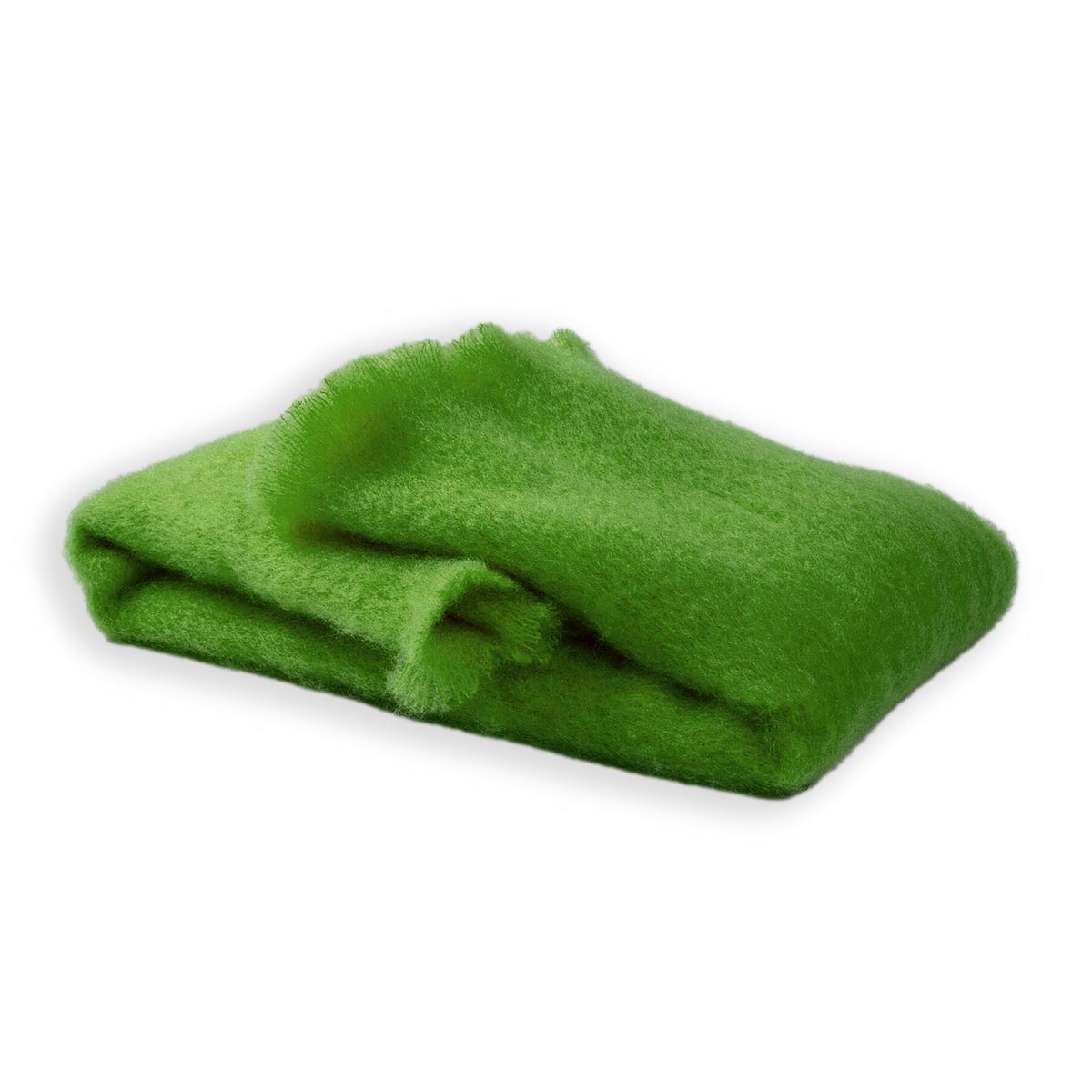 Mohair Lisos Throw | Green Ref 485