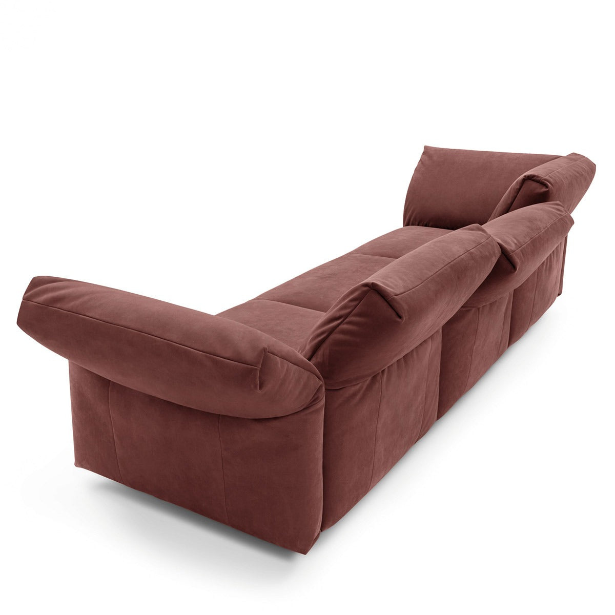 Molamisa 3 Seat Sofa | Sumach 1486 Velvet Leather