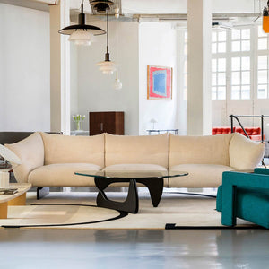 Moncloud Linear Sofa 315cm | Fortuny 13F736 White