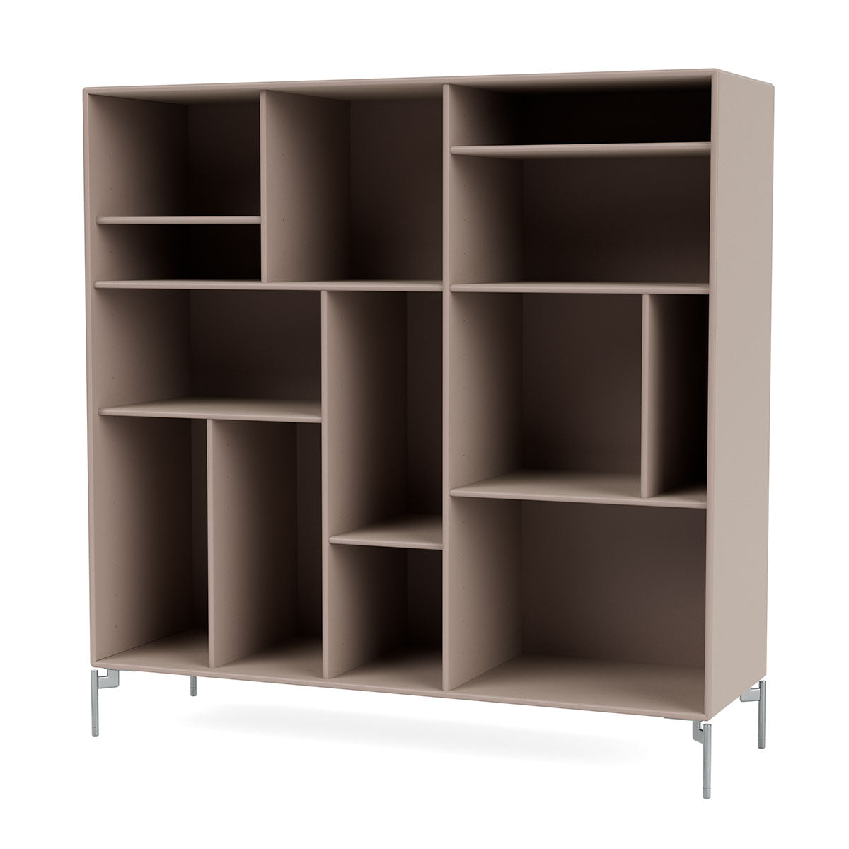 Montana Mega Tall Open Unit | Mushroom Lacquer