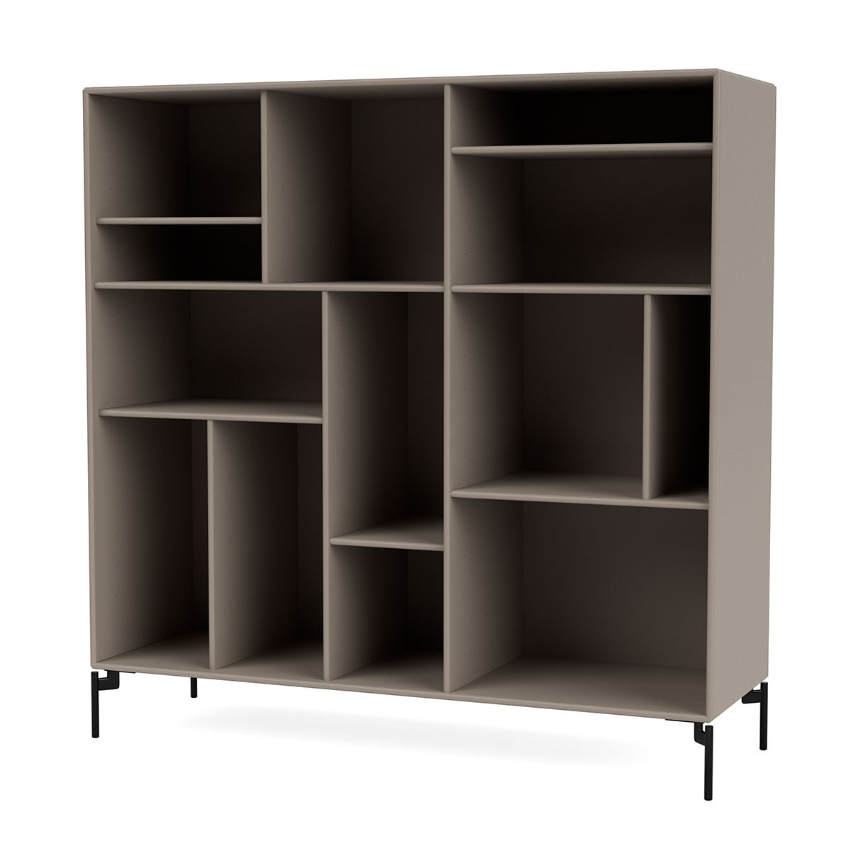 Montana Mega Tall Open Unit | Truffle Lacquer