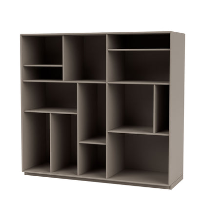 Montana Mega Tall Open Unit | Truffle Lacquer
