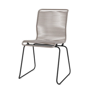 Panton One Tivoli Chair | PVC Cord Carmen Grey