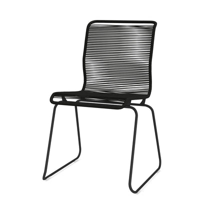 Panton One Tivoli Chair | PVC Cord Clark Charcoal