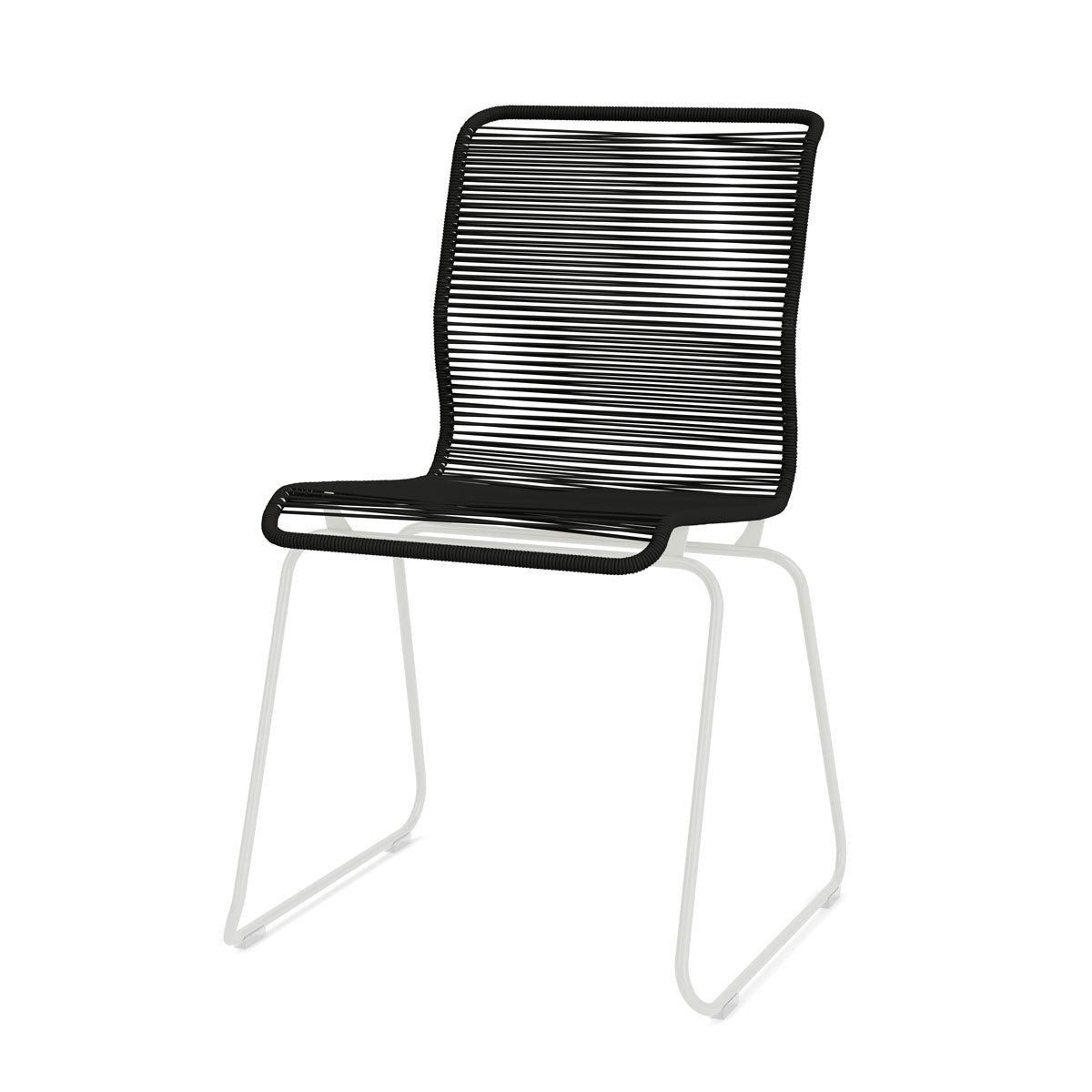 Panton One Tivoli Chair | PVC Cord Clark Charcoal