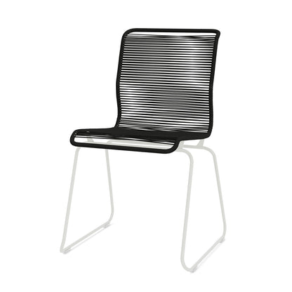 Panton One Tivoli Chair | PVC Cord Clark Charcoal