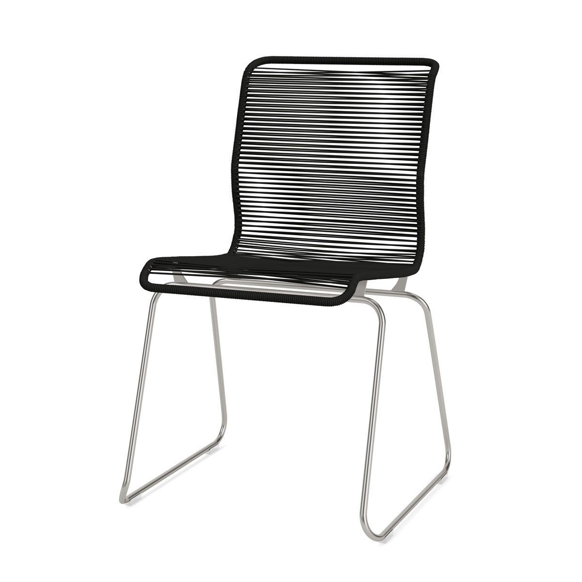 Panton One Tivoli Chair | PVC Cord Clark Charcoal