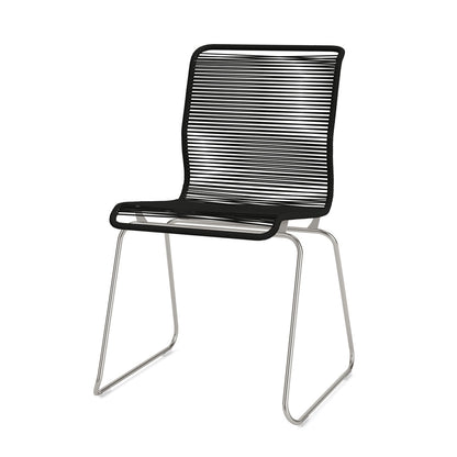 Panton One Tivoli Chair | PVC Cord Clark Charcoal