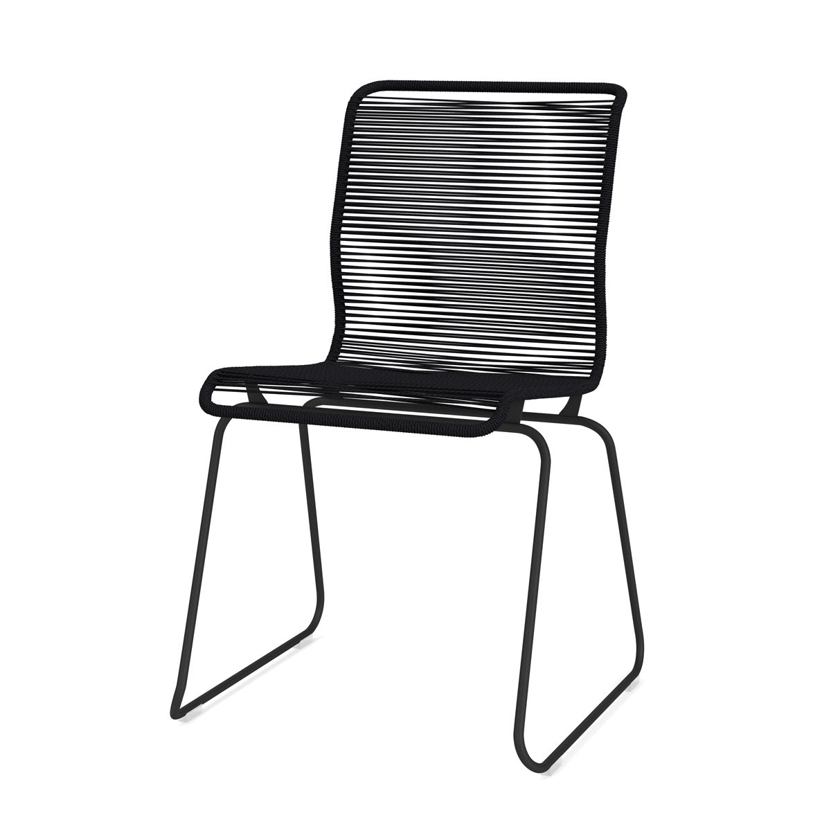 Panton One Tivoli Chair | Black Papercord