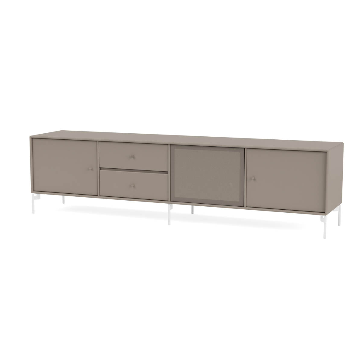 Octave VIII TV and Sound Unit | Truffle Lacquer