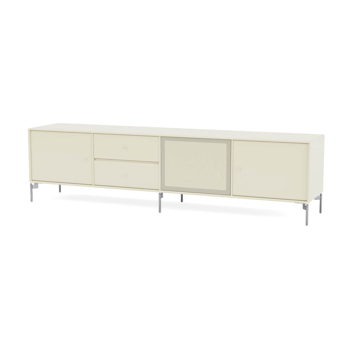 Octave VIII TV and Sound Unit | Vanilla Lacquer