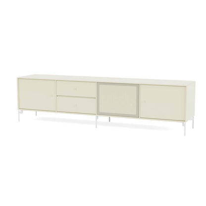 Octave VIII TV and Sound Unit | Vanilla Lacquer