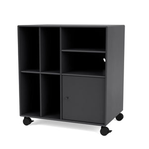 Spin II Vinyl Storage Unit | Anthracite Lacquer