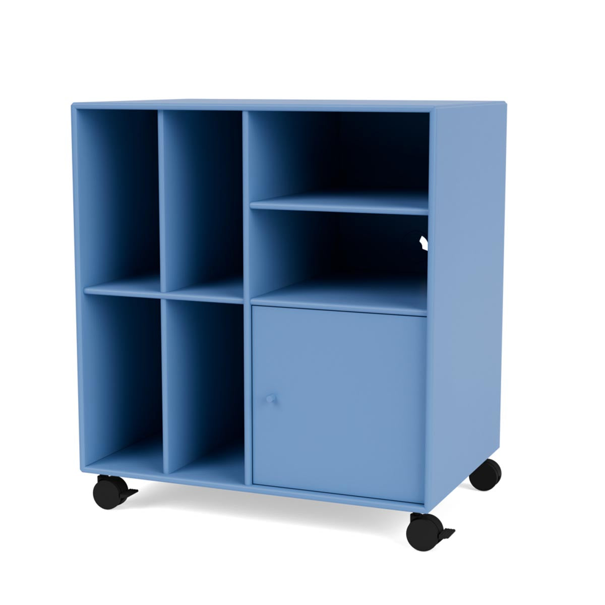 Spin II Vinyl Storage Unit | Azure Lacquer