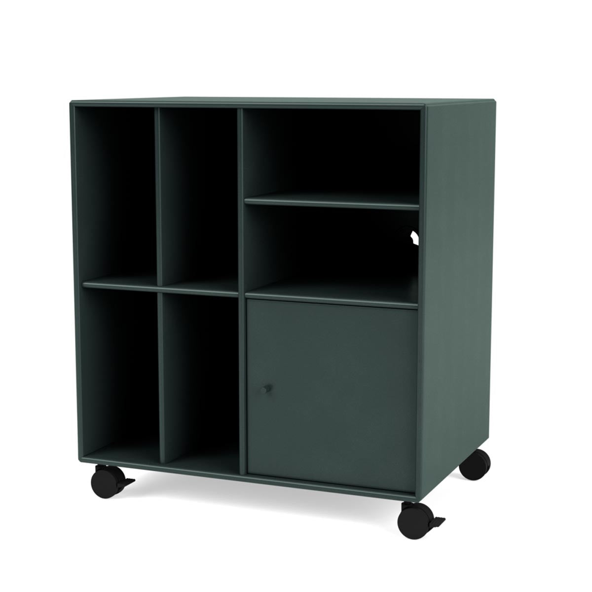 Spin II Vinyl Storage Unit | Black Jade Lacquer