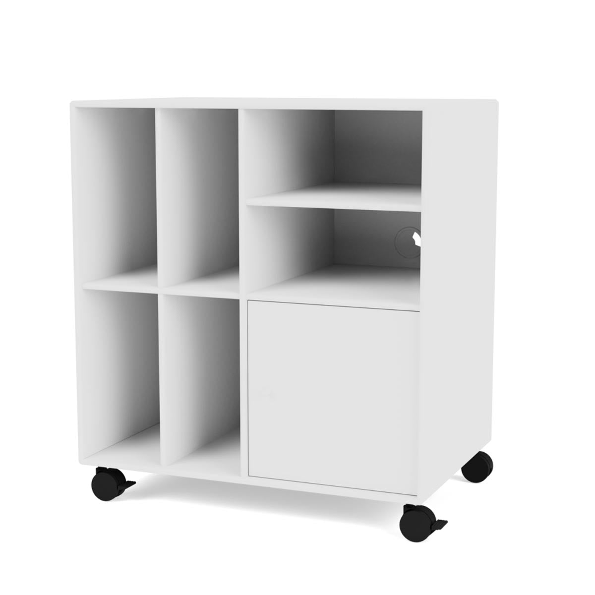 Spin II Vinyl Storage Unit | New White Lacquer
