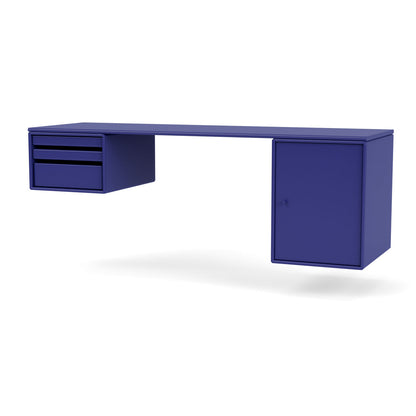 Montana Workshop Desk | Monarch Blue Lacquer