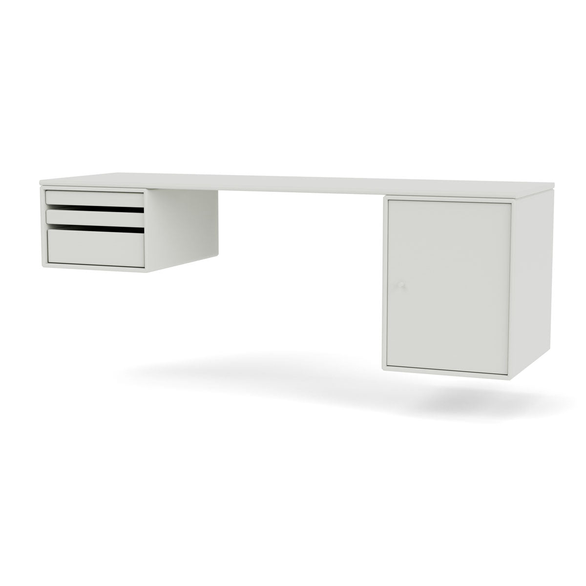 Montana Workshop Desk | Nordic Grey Lacquer