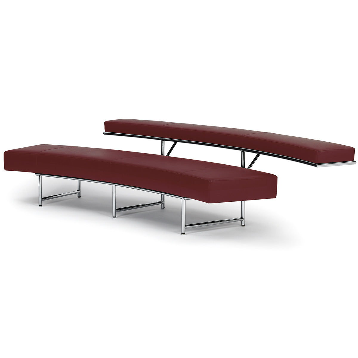Eileen Gray Monte Carlo Sofa | Red Leather