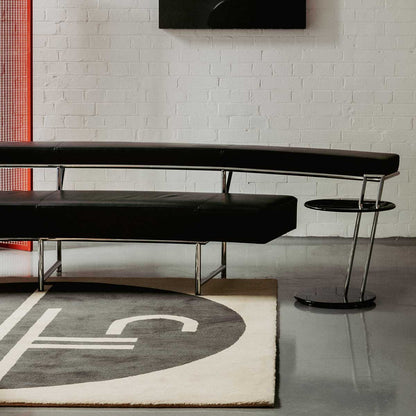 Eileen Gray Monte Carlo Sofa | Black Leather