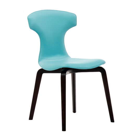 Montera Side Chair | Polynesia and Camel Leather