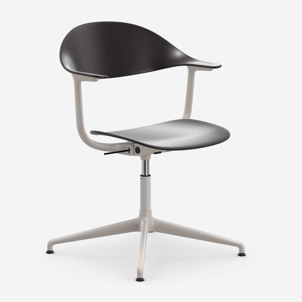 Mynt Chair Plastic | Basic Darkwith 4 Star Soft Light Base