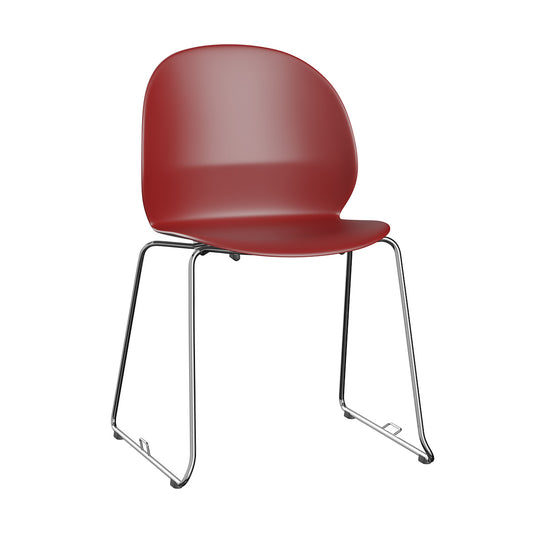 N02 Recycle Chair Sledge Base | Dark Red