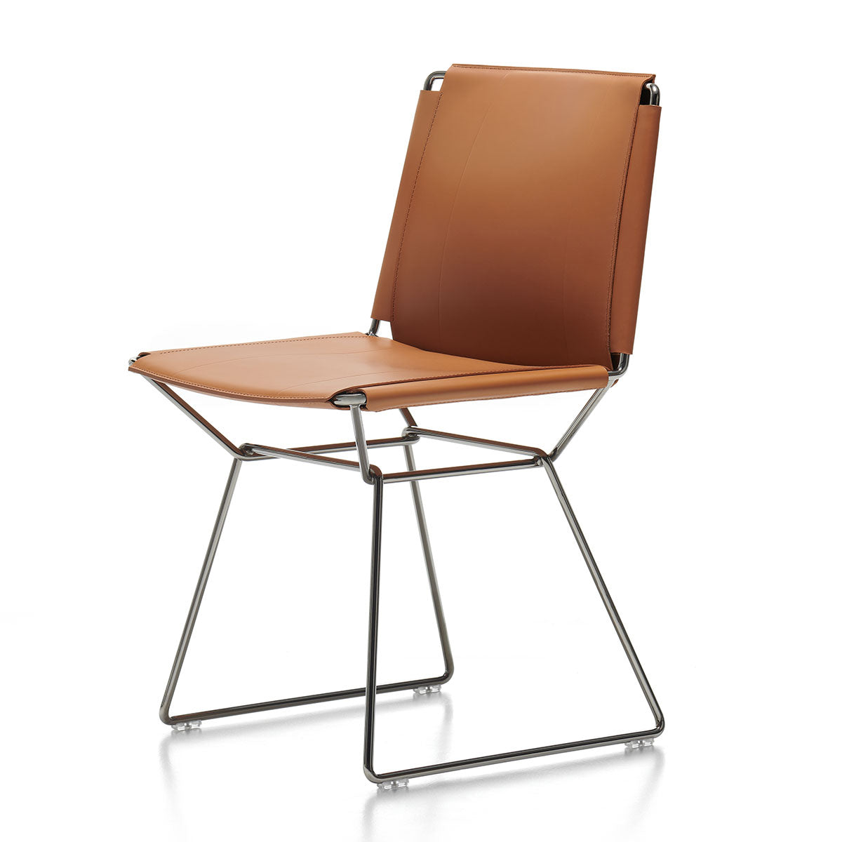 Neil Chair | Natural Saddle Hide 26