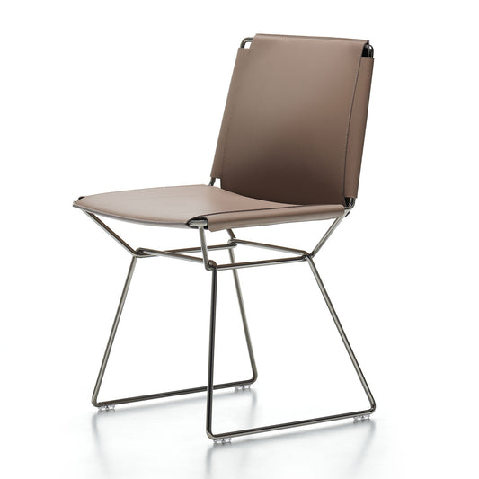 Neil Chair | Turtledove Saddle Hide 29